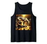 Fantasy Cute Panther River Water Tank Top