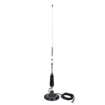 Folding CB PNI LED 850 antenna with magnetic base 145 mm, 85 cm long, 26-28 MHz, 300 Watt, illuminates during transmission, PL thread type, without accessories