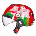 Casques de Moto, Casques de vélo, Casque de vélo Sports Sécurité Casque résistant aux Chocs Respirant Skateboard Skateboard Skateboard Casque Coulissant red1-S