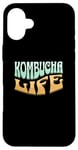 iPhone 16 Plus Retro Kombucha Tea Drink Case