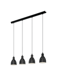 EGLO PRIDDY long table pendant black