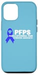 Coque pour iPhone 12/12 Pro Blue Ribbon PFPS Sensibilisation au syndrome de douleur fémorale rotulienne