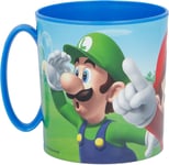 Tasse En Plastique Super Mario 350ml Compatible Micro-Ondes