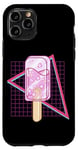 Coque pour iPhone 11 Pro Sakura Ice Drop Popsicle Kawaii Esthétique Pop Art