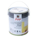 Peinture acrylique Ivoire mat Jafep 2,5 L