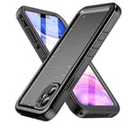 SPORTLINK Coque iPhone 11 Étanche Antichoc - 360 degres Incassable Militaire Rigide Intégrale Case/Bumper [IP68 Waterproof Antipoussière Imperméable] [avec Protection Camera/Écran]-Noir 6,1 Pouce