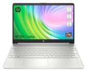 HP 15" Laptop, AMD Ryzen 3-5300U Processor, 8 GB RAM, 256 GB SSD, AMD Radeon Graphics, FHD Display, Up to 9 hrs 30 battery, Win 11, Dual Speakers, Natural Silver, 15s-eq2020sa