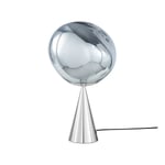 Tom Dixon Melt Cone fat bordslampa LED 46,5 cm Silver-silver