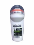 L’Oréal Deodorant Mens Anti-Perspirant 3 x Roll-On Shirt Protect 50ml Men Expert