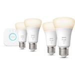 Hue White Kit démarrage  Ampoule LED 9,5W E27 X2 + 2 ampoules