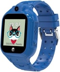 Smartwatch Gps Wifi Kids See Me! 3 Bleu ¿ Montre Connectée Enfant Gps-Compatible Avec Android Et Ios-Montre Connectée Avec Carte Sim-Activité Tracker E Jeux-Montre Gps Sos Étanche