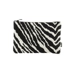 Artek - Zebra Pouch Small - Kosmetiikkalaukut - Aino Aalto - Musta,Valkoinen