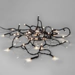 Ljusslinga Crispy Ice White 40 LED lampor