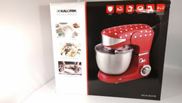 Kalorik Vintage 1000W Food Stand Mixer 5L Mixing Bowl 6 Speeds Brand New 