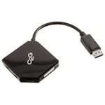 C2G DisplayPort to HDMI, VGA, DVI Adapter Converter - M/F