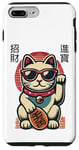 Coque pour iPhone 7 Plus/8 Plus Maneki Neko, Cool Modern, Succès, Argent, Prospérité Hustle