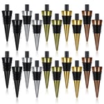 20Pieces Metal Wine Stopper with Threaded Post for Wood Turning DIY Project E1F6