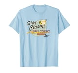 Anchorman Stay Classy San Diego Martini Glass T-Shirt