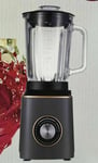 Kitchen Genie1000W Deluxe 1.5L Glass Jug Blender 2 Speed With Pulse Function NEW