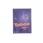 Taboo Spel Engelska Kort Sandslända Tidtagning Taboo Bordsspel Familj Chans Taboo Spel