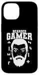 Coque pour iPhone 14 Gamer barbu