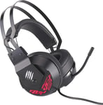 Mad Catz FREQ 4 Casque Gaming PC 7.1 RGB avec Micro Compatible PS5, PS4, Xbox Series S et X - Haut Parleur 50mm Surround - Casque Gamer Filaire ENC avec Microphone Rétractable