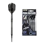 Target Darts Phil Taylor Power 8-Zero Black P8Z3 18G Jeu de fléchettes Souples 80% tungstène