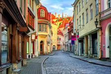 Old town of Tallinn Estonia