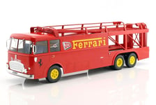 Norev 1/18 187701 Fiat Bartoletti 306/2 transporter Ferrari Ferrari JCB Racing