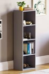 Vida Designs Oxford 4 Tier Cube Bookcase Storage 1060 x 320 x 240 mm