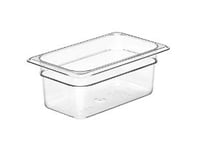 Kantine Cambro 1/4Gn 2,5L 26,5X16,2X10cm Polykarbonat Klar, 6 Stk/Eske