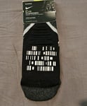 Nike Elite Cushioned Quarter Running Socks UK 13 - 15 EUR  48 5 - 50.5 Black