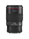 Canon EF 100mm f/2.8L Macro IS USM Lens - L-Series Telephoto Prime Lens - 1:1 Macro Magnification Ratio - Hybrid Image Stabilizer - Macro, Portrait, Food Photography - Compatible with Canon DSLR Range