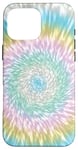 iPhone 16 Pro Max Pretty Tie Dye in Blue, Yellow, Pink & Green Pastel Colors Case