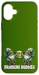 iPhone 16 Plus Green Gnomes In St Patricks Day Costume For Drinking Buddies Case