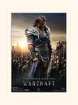 Pyramid International Warcraft (Lothar) Mounted Print Memorabilia, Paper, Multi-Colour, 30 x 40 x 1.3 cm