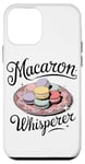 Coque pour iPhone 12 mini Macaron Whisperer Dessert parisien drôle