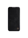 Nillkin Qin Pro Leather Case for iPhone 13/14 (black)