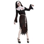 Boland - Costume Zombie Nonne pour adultes, costume de carnaval, set de costume pour Halloween, carnaval et fête à thème