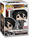 Figurine Funko Pop - L'attaque Des Titans (Snk) N°1446 - Mikasa Ackerman - Métallique (69372)