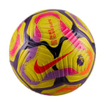 Nike Fotboll Premier League Club Elite Hi-Vis - Gul/Disco Purple/Röd, storlek Ball SZ. 5