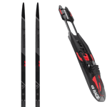 ROSSIGNOL Pack ski de fond Rossignol Delta Comp R-skin 25 + Fixations Mixte Gris / Noir Rouge taille 176 2025