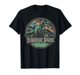 Jurassic Park Distressed T-Rex Logo C1 T-Shirt