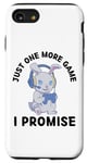 Coque pour iPhone SE (2020) / 7 / 8 Cute Rabbit, encore un jeu, je le promets à Rabbit Lover