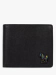 Paul Smith Zebra Logo Leather Coin Wallet, Black