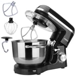 AREBOS Robot Pâtissier Professionnel 1500W Robot de Cuisine  6 L Fonction Pulse