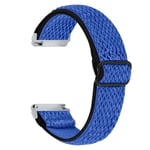 Kudottu nailonrannekoru Fitbit Versa/Versa 2 Blue