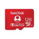 SANDISK – MicroSDXC UHS-I card NintendoSwitch 128G (SDSQXAO-128G-GNCZN)