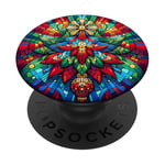 Abstrait Philippines Parol | Filipino Capiz DIY PopSockets PopGrip Adhésif