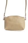 Puccio Pucci Women's TRLBC100304 Leather Bag, Beige, 18x12.5x5